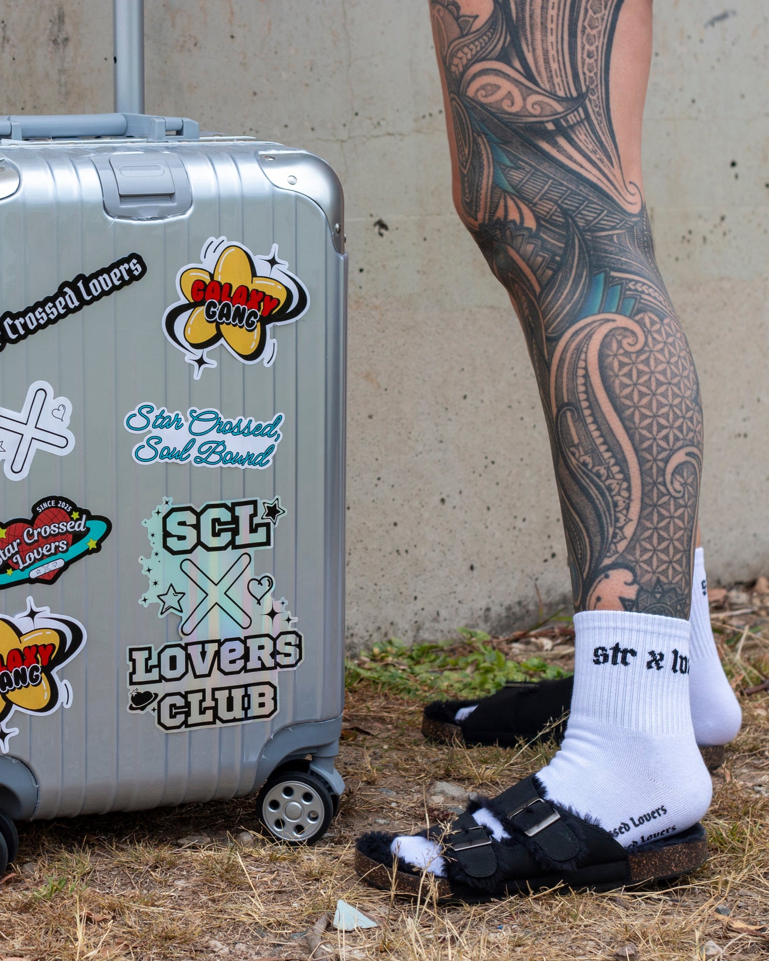 Lovers Club Crew Grip Socks