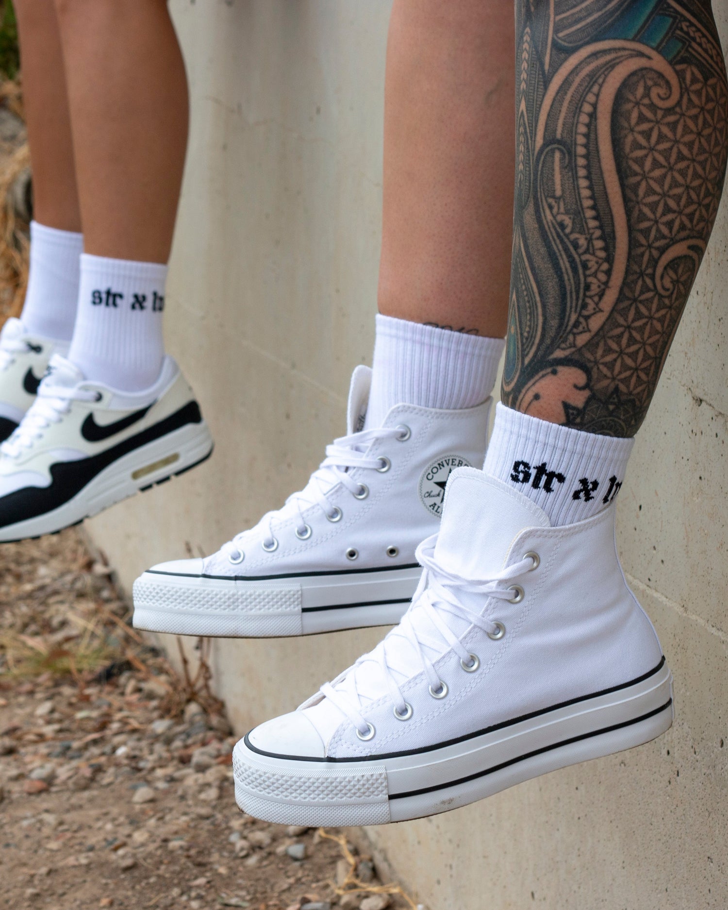 Lovers Club Crew Grip Socks